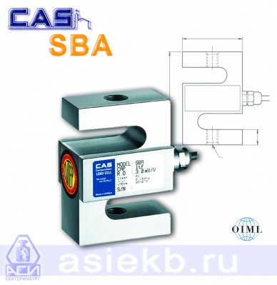 Тензодатчик SBA